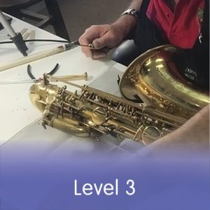 Saxophone Repair Course Level 3